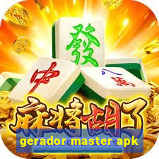 gerador master apk